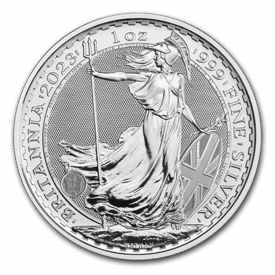 1 Oz Britannia Queen Elizabeth II. stříbrná investiční mince