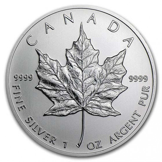 1 Oz Maple Leaf stříbrná investiční mince