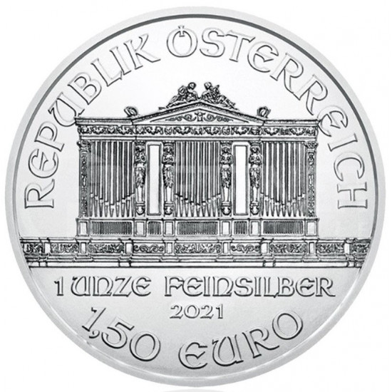 1 Oz Wiener Philharmoniker stříbrná investiční mince