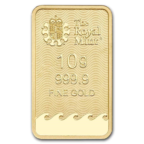 10g The Royal Mint Britannia zlatý investiční slitek